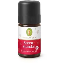 Primavera Sternstunden Duftmischung bio 5 ml - weihnachtlich-warmer Raumduft mit Mandarine, Benzoe Siam & Nelkenknospe – 100% naturreine ätherische Öle - vegan