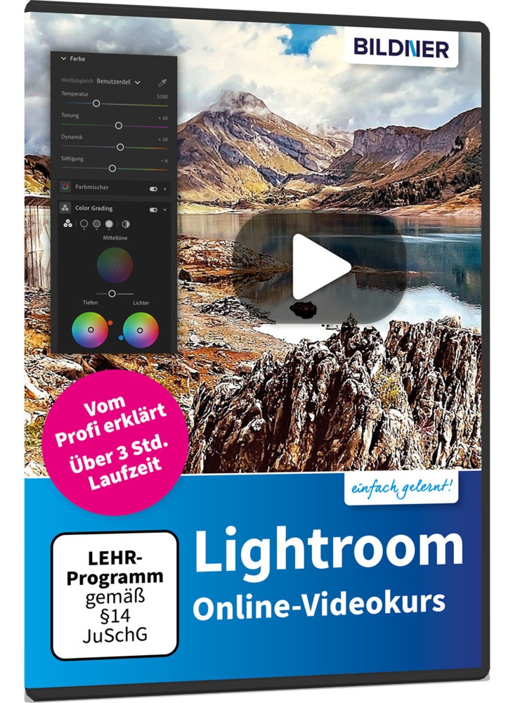 Lightroom - Online-Videokurs  M. 1 Online-Zugang