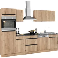 OPTIFIT Küchenzeile Roth 270 cm beige