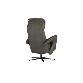 Hukla Relaxsessel Pierre Leder 75 x 115 x 87 cm Braun mit Relax-Funktion