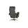 Hukla Relaxsessel Pierre Leder 75 x 115 x 87 cm Braun mit Relax-Funktion