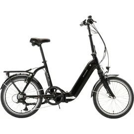 Allegro Andi 7 374 Kompakt-/Faltrad (Laufradgröße: 20 Zoll, Rahmenhöhe: 42 cm, Damen-Rad, Wh, schwarz