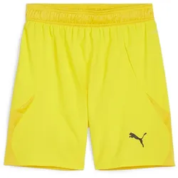 Puma Teamfinal Shorts faster yellow-puma black-sport yellow (07) M