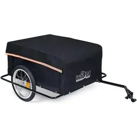 Wiltec Lastenanhänger schwarz
