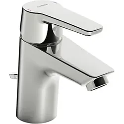 Hansa Waschtischarmatur Hansapolo 51402293 chrom, mit Ablaufgarnitur, Wasserhahn