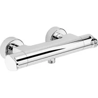Evenes Aufputz-Brausethermostat Evica, Ausladung 116 mm, chrom - 93