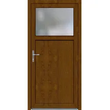 PANTO Kunststoff-Nebeneingangstür K504 links 98 x 198 cm Golden Oak
