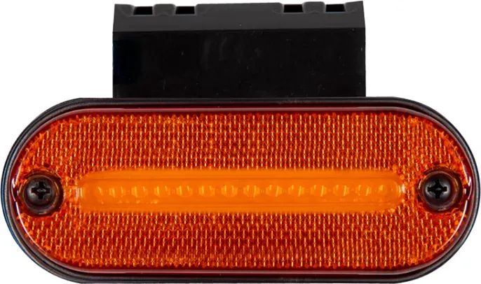 Hängende Markierungsleuchte, gelb, 12 LED FR0187S 12-24V, Abmessungen 118mm
