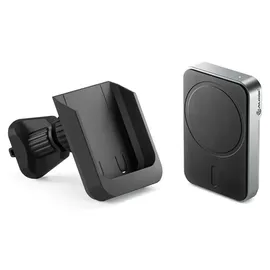 Alogic Matrix+ Wireless 3-in-1 Ladestation MagSafe + Vent Mount 5.000mAh Powerbank