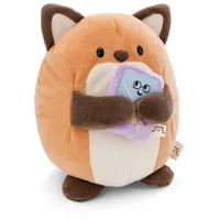 NICI Kuscheltier Fuchs Geeks mit Video Spiel