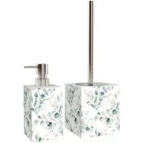 WCShop24 Badezimmer Set Eukalyptus