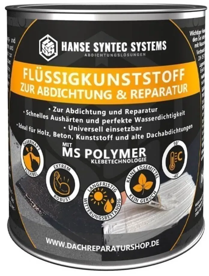 Abdichtung - HSS Flüssigkunststoff - schwarz - 300g
