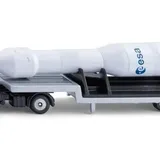 Sieper GmbH 1758 - MAN Lkw mit ESA Rakete Silber/Weiß 1:87