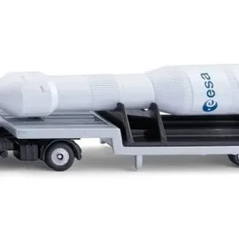 Sieper GmbH 1758 - MAN Lkw mit ESA Rakete Silber/Weiß 1:87