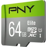 PNY microSDXC Elite 64GB Class 10 UHS-I