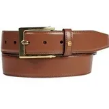Aigner Herren Gürtel braun Glattleder, braun, NOS
