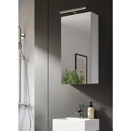 inn.furn Larik 38 cm weiß mit Beleuchtung
