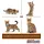 JEKCA Bricks Bengal Cat 4-in-1 Pack 128-tlg. ST19BGC01-M01