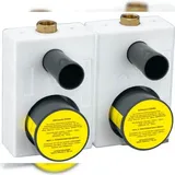 wasser gerate Montageblock-Duo Wasserzähler