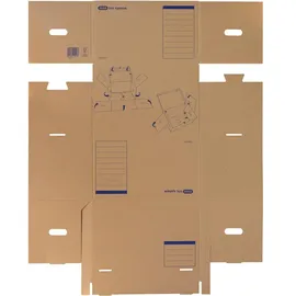 Elba Archivcontainer tric system braun 54,5 x 36,0 x 32,0 cm,