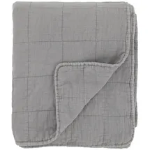 Chic Antique Aix Vintage Quilt 180 x 130 cm Grau