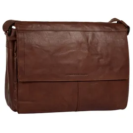 Spikes & Sparrow Messenger Bag Leder Brown