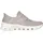 SKECHERS Glide-Step Pro Taupe Mesh / Silver Trim 36