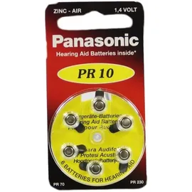 Vielstedter Elektronik Batterien f.Hörgeräte Panasonic PR 10