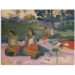 Artland Leinwandbild »Die wunderbare Quelle (NAVE NAVE MOE)«, Frau, (1 St.), auf Keilrahmen gespannt Artland Farbe Bild(er): bunt