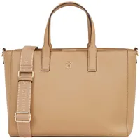 Tommy Hilfiger Th Soft Logotape Satchel Safari Canvas