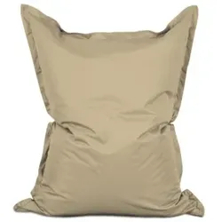 Lumaland Sitzsack XXL 380l - 140 x 180 cm - Indoor Outdoor - Beige