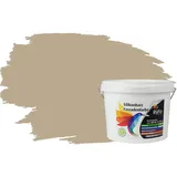 RyFo Colors Silikonharz Fassadenfarbe Lotuseffekt Trend Kokosbraun 3l - bunte Fassadenfarbe, weitere Braun Farbtöne und Größen erhältlich, Deckkraft Klasse 1