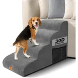 Hundetreppe für kleine Hunde rutschfest, wasserdicht, waschbar, 40 cm hoch