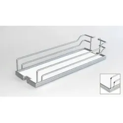 Hettich Ausz.rahmenEinhängetablar mit Rutschstopp Arena Classic 9277630 St verchromt