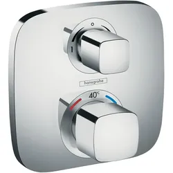 Thermostat Unterputz Ecostat E Fertigset 2 Verbraucher chrom