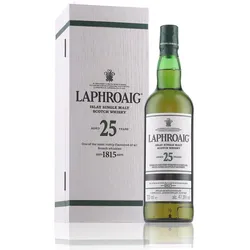 Laphroaig 25 Years Whisky 47,3% Vol. 0,7l in Geschenkbox aus Holz
