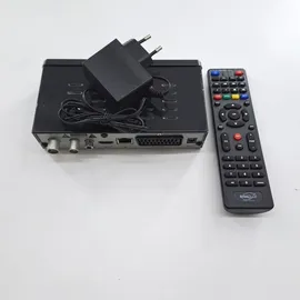 DIGIQuest Twin Tuner Rec Digitaler terrestrischer Receiver, DVB-T2, Full HD, Small Edition, Videorekorder, Schwarz