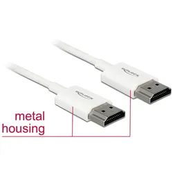 Delock High Speed HDMI with Ethernet - HDMI mit Ethernetkabel - HDMI (M)