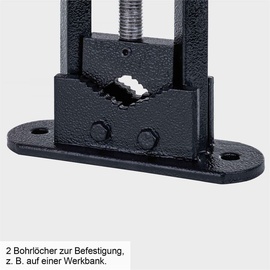 SCHEPPACH Rohrschraubstock SPV50 Spannweite 0-75mm Spannbackenlänge 65 mm