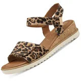 TAMARIS Sandalette Damen Vegan Bequem braun,EU 36 - 36 EU