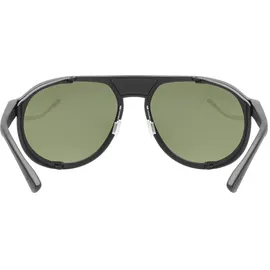 Uvex Mtn Classic Pure Sonnenbrille - Black Matt - Mirror Green/CAT3