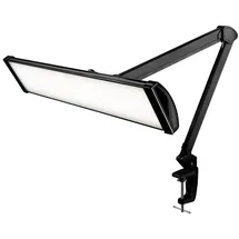 SEMPLIX LED Arbeits-Tischlampe Schwarz