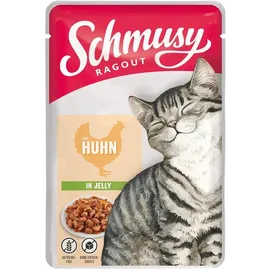 Schmusy Ragout mit Huhn in Jelly 22 x 100 g