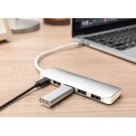 Digitus USB-Hub, 4x USB-A 3.0, USB-C 3.0 [Stecker] (DA-70242-1)