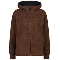 CMP WOMAN JACKET FIX HOOD malto mel. (P828) 42
