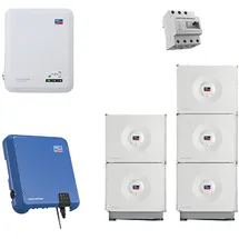 SMA Home Storage 16,4 + STP 10,0 SE + STP 10,0 Hybrid-Wechselrichter