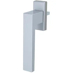 MS Beschläge Design Fenstergiff Rasterolive Fensterbeschlag 7mm x 35mm Vierkant Silber