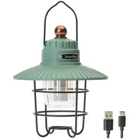 Skandika LED Campinglampe im Retro-Stil - Verstellbare Lichtfarbe, dimmbar,