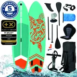 SUP Board aufblasbar TURTLE 320 petrol