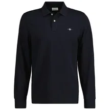 GANT Shield Piqué Poloshirt schwarz 5XL